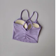 thumbnail image 1 of Sujetador deportivo para mujer con espalda en forma de cruz y pechos laterales, sujetador de Fitness, ropa externa, chaleco de resistencia media de secado rápido, traje de Yoga, 1 of 6