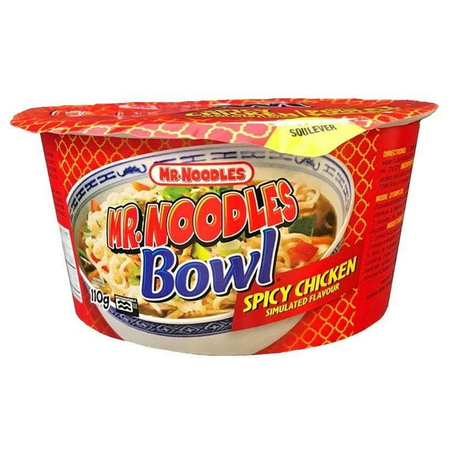 Mr. Noodles Instant Noodles Spicy Chicken Bowl