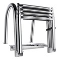 thumbnail image 1 of Escalera para bote pontón Marinebaby de 4 peldaños de acero inoxidable, 1 of 9