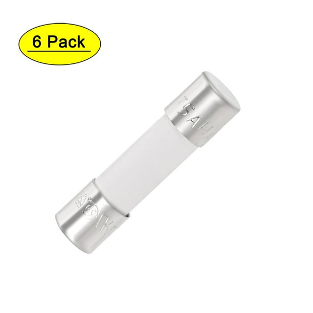 Fusible de cartucho automotriz 5A 250V 5x20mm de reemplazo de explosión lenta para amplificador de alarma de audio de estéreo de automóvil 6 piezas