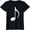 Black, variant on Music Note T-Shirt