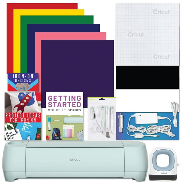Cricut Explore 3 Machine with Mini Heat Press Bundle
