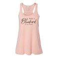 thumbnail image 1 of "Country Tank Top, Keep A Bluebird In My Heart, Country Music Tank, Workout Clothes, Soft Bella Canvas, Sublimation, Country Concert Tank, Peach, MEDIUM", 1 of 1