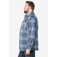thumbnail image 3 of KingSize Men's Big & Tall Signature Plaid Flannel Shirt, 3 of 4