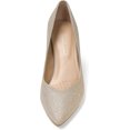 thumbnail image 2 of Dream Pairs Las mujeres de alta Chunky cerrado del dedo del pie Tacones puntiagudos del partido de la boda elegante deslizamiento en los zapatos de las bombas SDPU2229W Dream Pairs SDPU2229W, 2 of 6