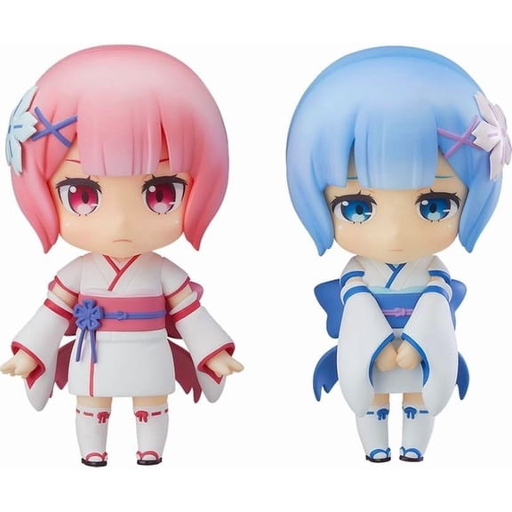 Starting Life in Another World: Ram & Rem Nendoroid Action Figure (Childhood Version)