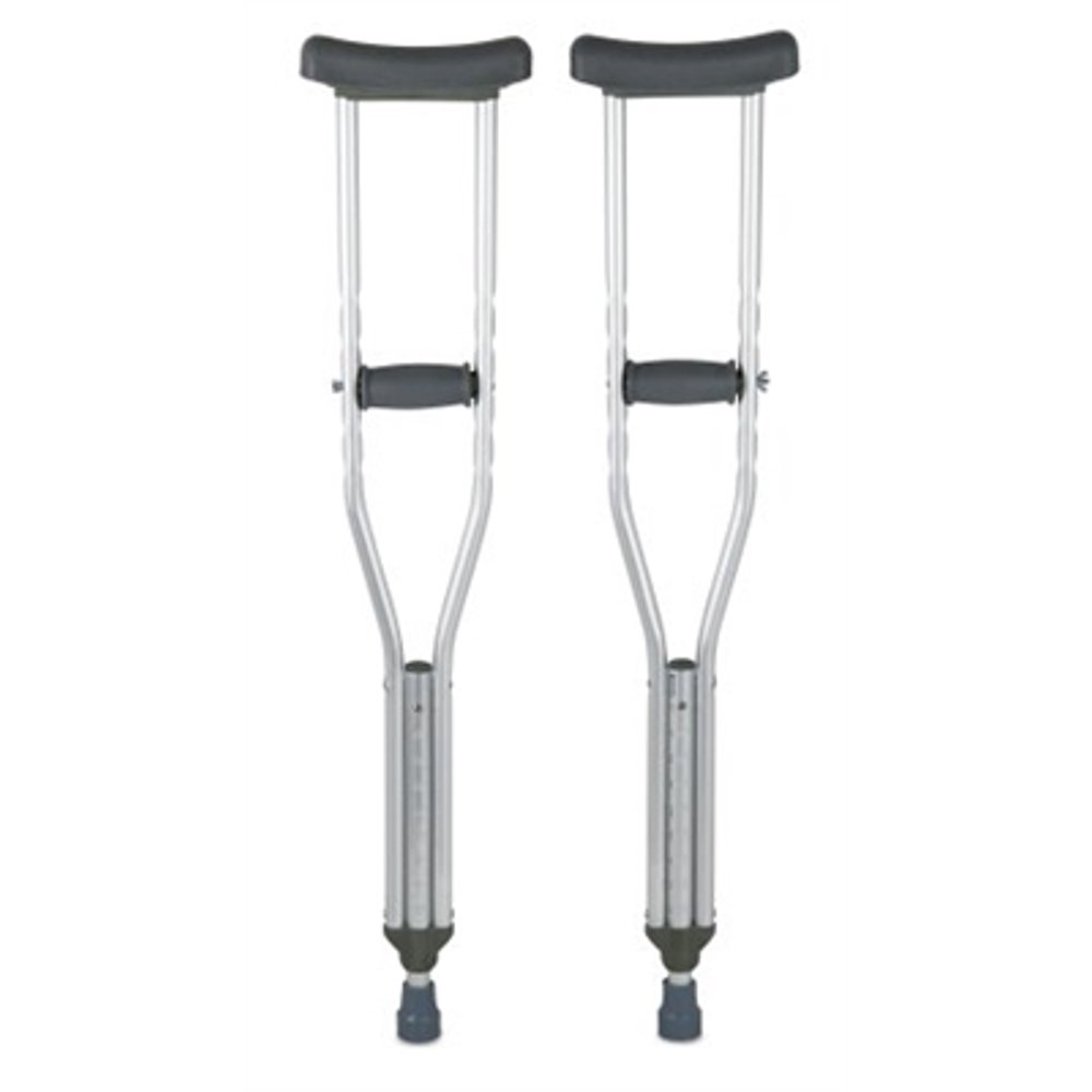 Underarm Youth Crutch, Youth Crutches, 350 lb. Capacity, Adjustable User Height 4'6" to 5'2