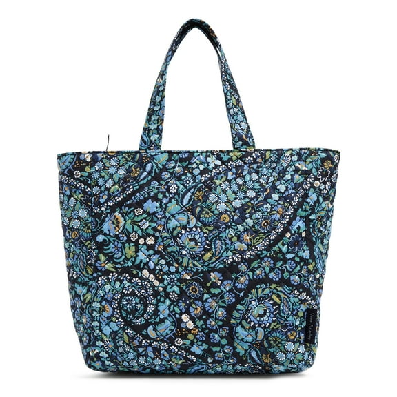 Vera Bradley Women's Cotton Lunch Tote Bag Dreamer Paisley