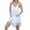 White, variant on Swimsuit for Women,Women’s Backless Bikini Cover Up Dress with Fringe Trim and Ties Beachwear Swimsuit Kaftan,XL