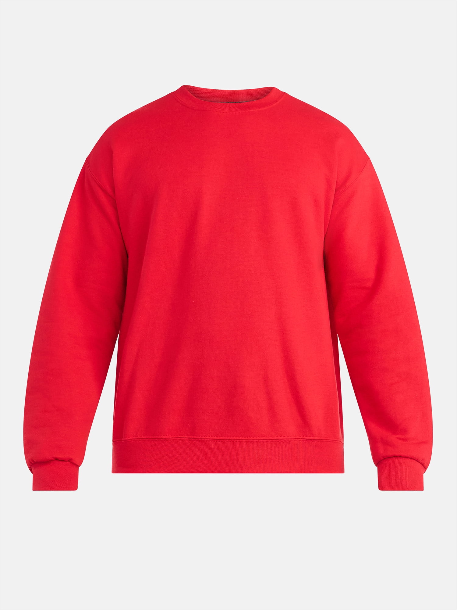 Athletic Works Men's and Big & Tall Men's Fleece Crewneck Sweatshirt, Sizes XS-5XLT