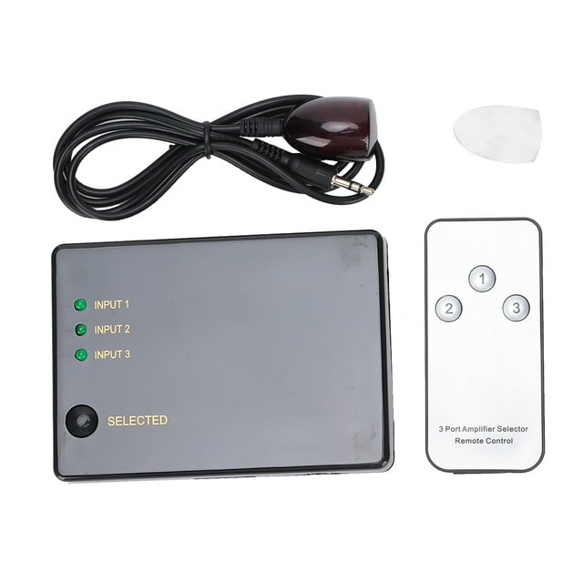 Conmutador divisor de interfaz multimedia HD 3 en 1 salida con resolución infrarroja 4Kx2K