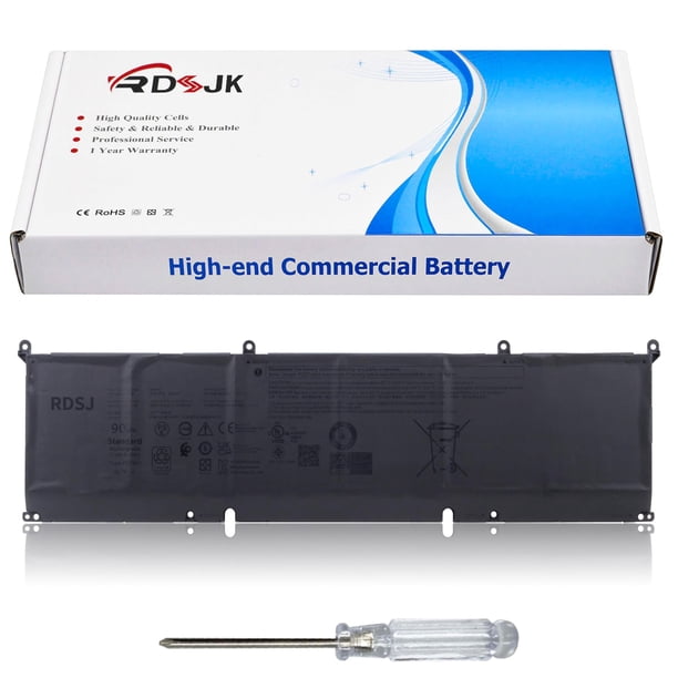 Batería portátil RDSJ P0FWH de 90 Wh para Dell Alienware m16 R2