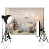 SAYFUT Studio Photo Video Photography Backdrops Vinyl Fabric Christmas Holiday Party Decorations Background Screen Props 7x5ft 12 Colors U-Pick
