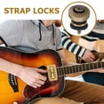 thumbnail image 7 of ORDDIART Metal Guitar Strap Locks 2Pc Bronze and Black Prevent Falling Off for Electric Acoustic Guitars Replacement, 7 of 7