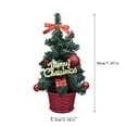 thumbnail image 3 of Xihbxyly Ofertas Prime Mini Árboles de Navidad Artificiales, Juego de Árbol de Navidad para Decoración de Escritorio, Árbol de Navidad de Mesa, para Decoraciones de Mesa Navideñas, 3 of 7