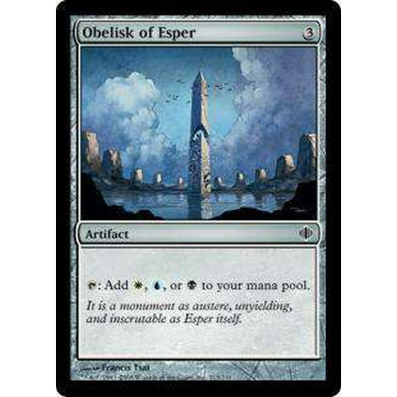 MtG Shards of Alara Common Obelisk of Esper (Foil) #213