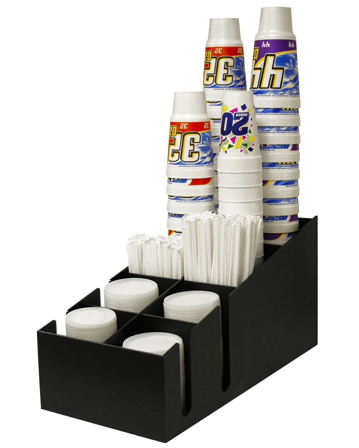 Fountain Cup, Lid, Straw Organizer for 64 oz. Cups and Smaller