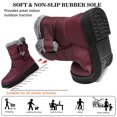 thumbnail image 4 of Northblanc Womens Snow Boots Winter Shoes with Comfortable Faux Fur Lined Warm Booties Waterproof Non Slip Outdoor Shoes, 4 of 8