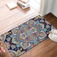 thumbnail image 4 of Mandala Doormat Entrance Rugs Indoor 17 x 30 Inch,Ethnic Welcome Doormat Decorative Home Floor Mat,Non Slip Rubber Back and Strong Water Absorption for Outdoor Indoor Entrance Decor, 4 of 6