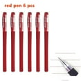 thumbnail image 1 of Senbaida Gel Pen Set, Needle Tip Pens, Bullet Tip, 0.5mm, Assorted Ink Colors, 6 Count, 1 of 6