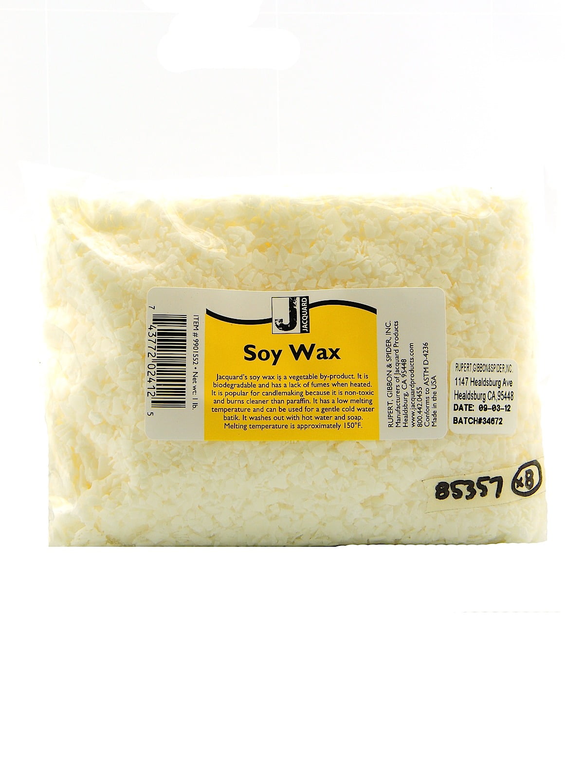 Soy Wax 1 lb. (pack of 4) 