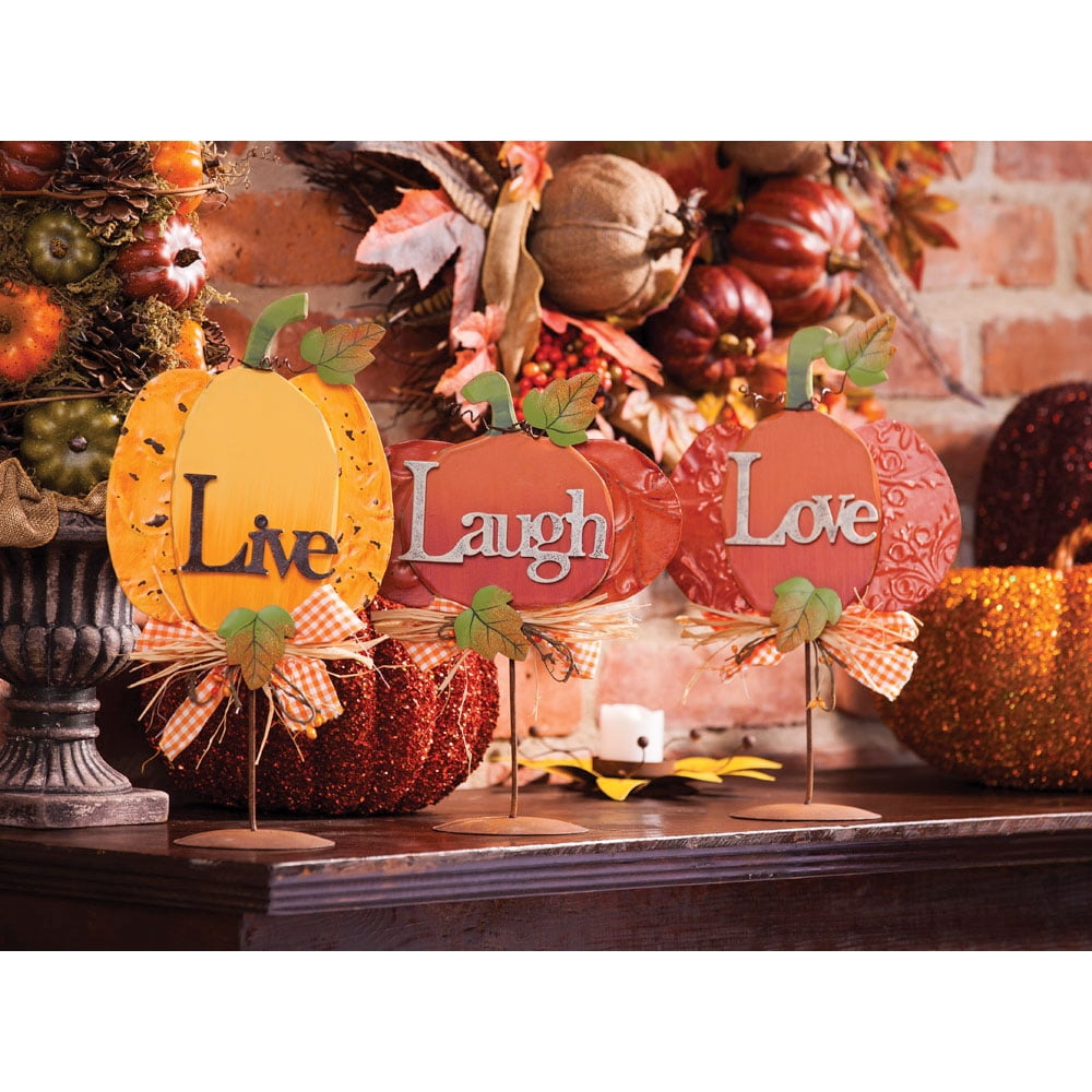Image result for live love laugh pumpkins
