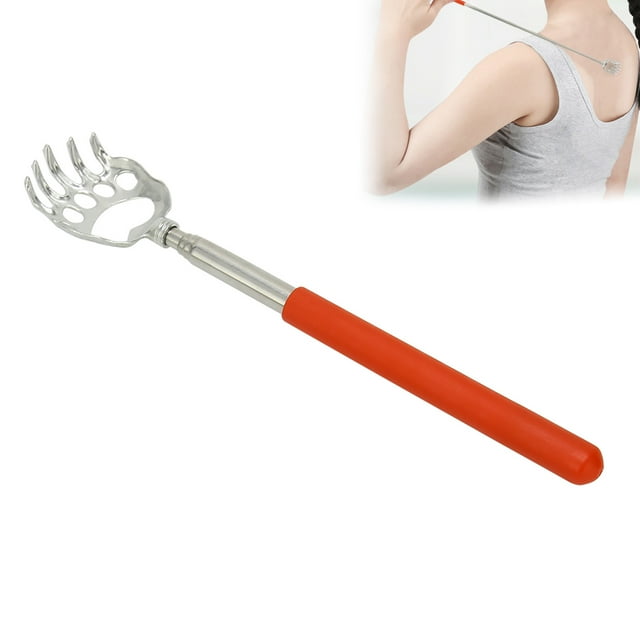Ccdes Telescoping Back Scratcher Household Stainless Steel Extendable Back Scratcher Massager,Back Massage Scratcher,Telescoping Back Scratcher