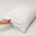 thumbnail image 5 of DNG Creations Full Size - 8 To 10 Inch Deep Pocket 6 PC Microfiber Sheet Set - White, 5 of 5