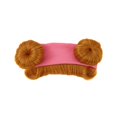thumbnail image 1 of Set de accesorios para el pelo: diademas doradas para moños con pañuelos de punto suave para niñas pequeñas; diademas para recién nacidas para sesiones fotográficas y uso diario, 1 of 4