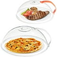 thumbnail image 1 of Microwave Cover, 2 Pack, Large Microwave Plate Cover for Food, Microwave Cover, 1 of 4