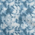 thumbnail image 1 of oneOone Cotton Poplin Teal Blue Fabric Tie Dye Craft Projects Decor Fabric Printed By The Yard 42 Inch Wide, 1 of 6
