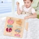 thumbnail image 5 of Tablero de rompecabezas Juguetes Vocaburio de y verduras Coordinación de ojos y manos Iluminación Juguetes Montessori para padres Sunnimix Tablero de rompecabezas, 5 of 8
