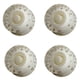 thumbnail image 1 of Botón de perilla de Control de tono de volumen de bajo de guitarra 4 Uds Paul SG Electric Blanco Yuyangstore Perilla de volumen de guitarra, 1 of 7