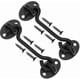 thumbnail image 1 of 2-Pack 3" Durable Stainless Steel Window Hooks with Vintage Black Finish for Doors and Windows, 1 of 5