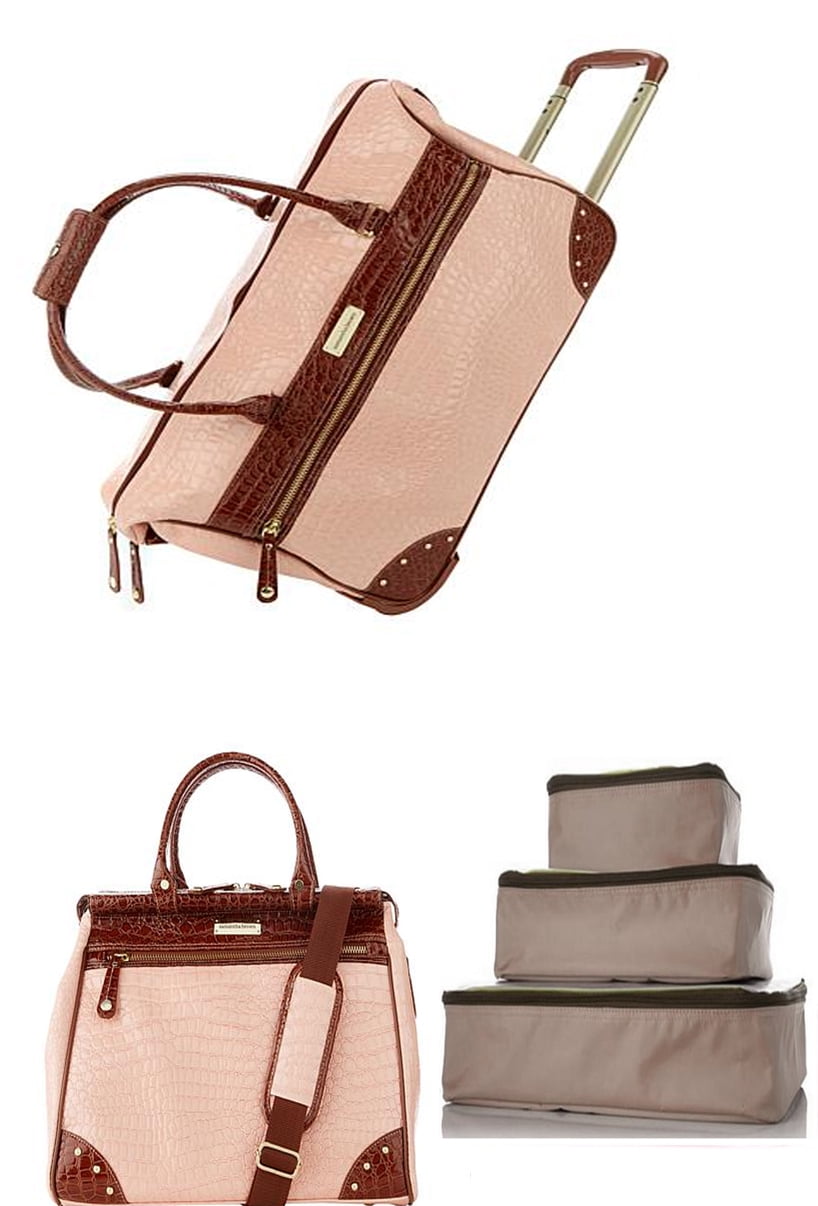 samantha brown carry on luggage