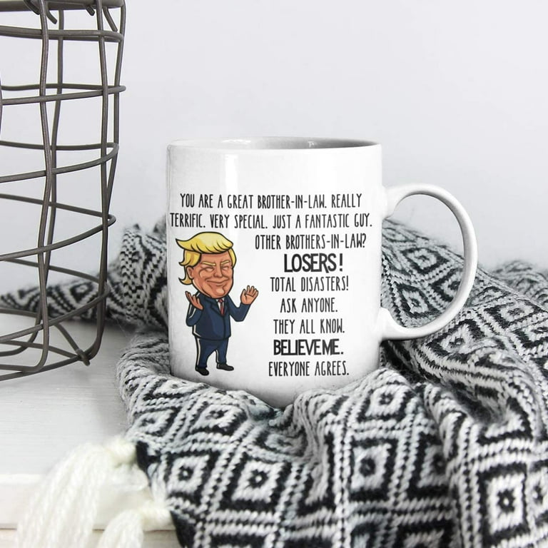  SIUNY Donald Trump 50th Coffee Mugs - 50th Birthday Gifts for  Men - Novelty Best 50 Year Old Birthday Gag Gift Ideas for Dad, Brothers,  Friends, Coworker, BFF, Husband, Him (50) 