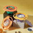 thumbnail image 3 of OULII 1Pcs Toddler Bowl with Rotating Design for Kids Rotate Bowl Home Use 7.5x6.7in, 3 of 8