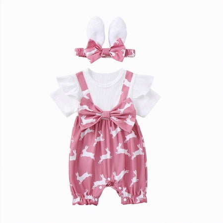 mgoYE Baby Girl Clothes 3-6 Months Newborn Baby Girl Summer Clothes Short Sleeve Bubble Romper Bunny Shorts Jumpsuit Infant Outfit 0 3 6 9 12 18 Months(Pink 3-6 Months) mgoYE Baby Girl Clothes 3-6 Months Newborn Baby Girl Summer Clothes Short Sleeve Bubble Romper Bunny Shorts Jumpsuit Infant Outfit 0 3 6 9 12 18 Months(Pink 3-6 Months)