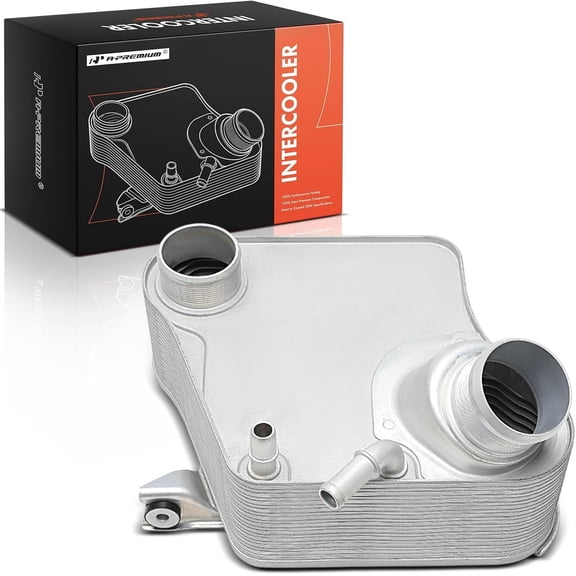 A-Premium Air Cooler Intercooler Compatible with Ford F-250 F-350 Super Duty 2017 2018 2019 2020 2021 2022, 6.7L, DIESEL