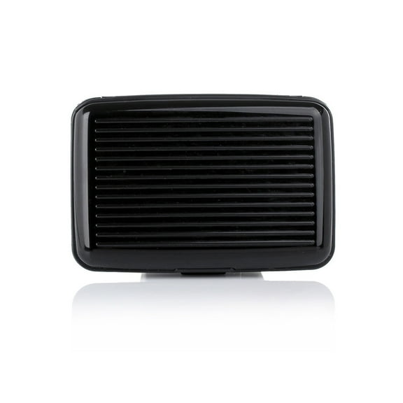 Mini RFID Aluminum Wallet Slim Credit Card Holder Business Box ID Case Travel Moneybag Storage Organizer with 6 Slots for Women Men