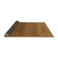 thumbnail image 2 of Ahgly Company Indoor Round Abstract Brown Modern Area Rugs, 5' Round, 2 of 4