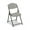 Charcoal, variant on AbilityOne 7105016976033 SKILCRAFT Folding Chair, Supports Up to 350 lb, Charcoal Seat/Back, Black Base