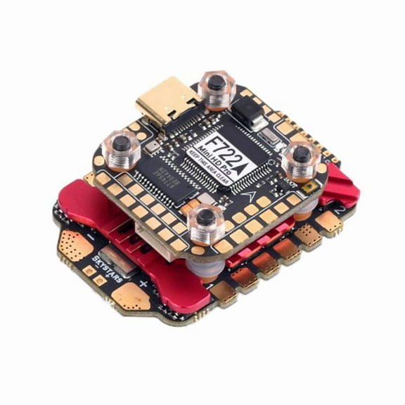 F722 Mini Stack Flight Controller AM32 55A 4IN1 ESC 20x20 3-6S Built-in OSD for FPV Freestyle Drones Parts