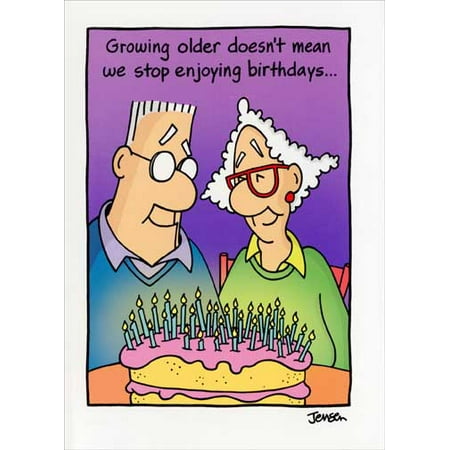 Oatmeal Studios Stop Enjoying Birthdays Funny / Humorous Birthday Card ...