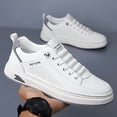 thumbnail image 3 of Men Slip‑On Elastic Lace Casual Board Shoes, 3 of 5
