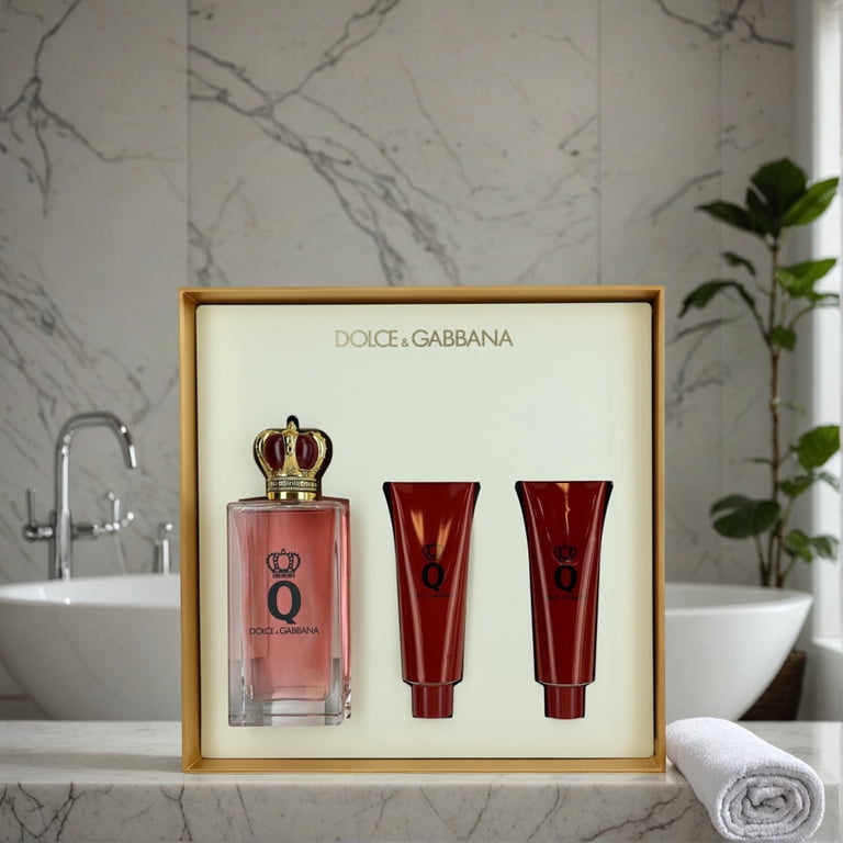Q by Dolce & Gabbana, 3 Piece Gift Set for Women - Walmart.com