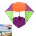 thumbnail image 5 of ZenCart Kids Adults 3D Kite Easy to Fly Heavy Duty Outdoor Beach Park Lawn Beginner-friendly Family Toddlers Boys Girls Colorful Grids Flying Kite Toy, 5 of 7