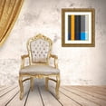 thumbnail image 3 of Tenoever, William 12x14 Gold Ornate Wood Framed with Double Matting Museum Art Print Titled - Stripes IV, 3 of 4