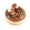 Brown, variant on Moocorvic 1 Pcs Fake Donuts,Slow Rising Stress Relief Toys,Realistic Donuts Shaped Squeeze Balls,Soft Flexible Fidget Toys Decompression Gift for Adults,Photography Props Home Decoration