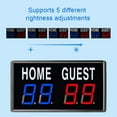thumbnail image 2 of BLEEUS Led Digital Scoreboard With Remote Electronic Scoreboard For Indoor Outdoor (EU) Sporting Supplies (Eu), 2 of 10